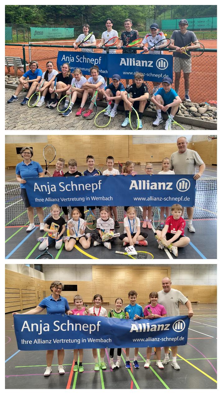 Der Kinder- und Jugendbereich des 50-jährigen Tennisclub Schönau e.V.